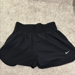 Nike Women's Black High-Waisted Athletic Shorts